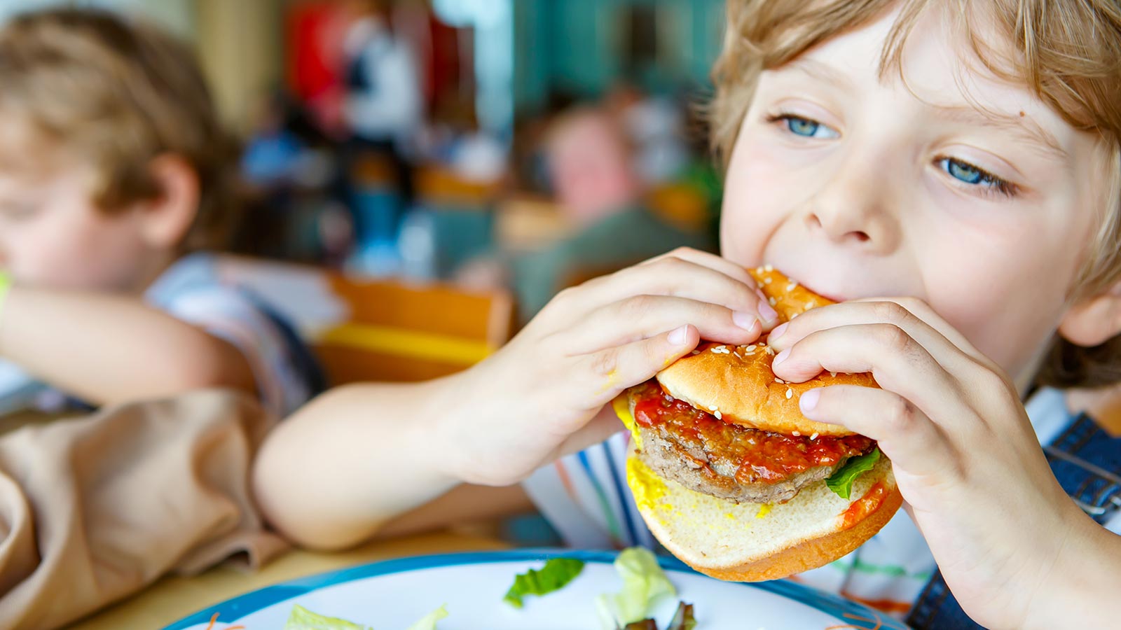 Obesidad infantil comida rápida
